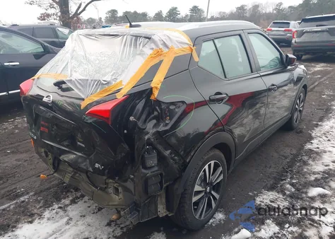 2020 Nissan Kicks Sv Xtronic Cvt from USA, damaged, VIN 3N1CP5CVXLL498392